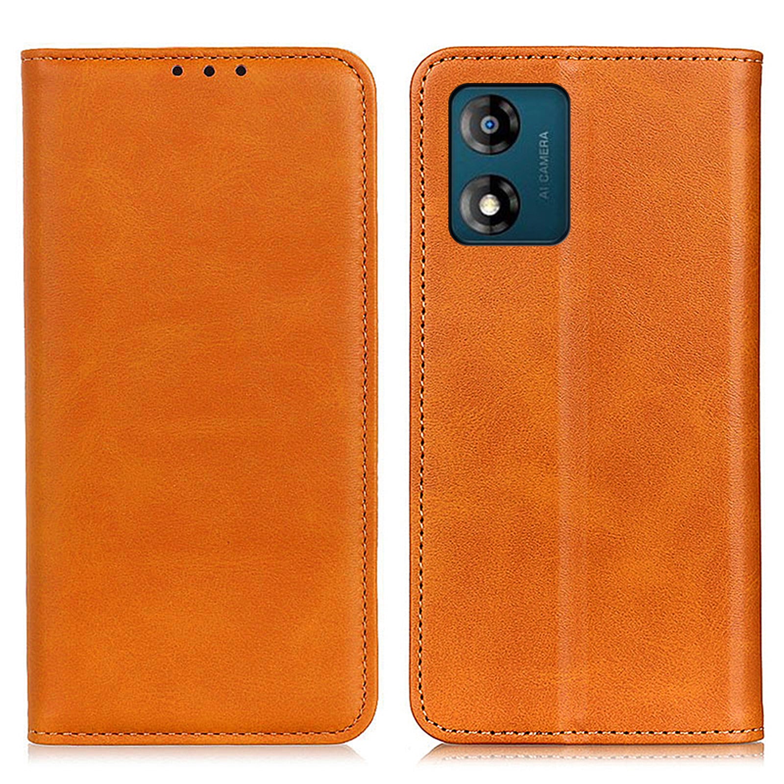 Anti-scratch Phone Case for Motorola Moto E13 4G Split Leather Magnetic Folio Flip Cell Phone Cover with Wallet Anti-scratch Phone Case for Motorola Moto E13 4G Split Leather Magnetic Folio Flip Cell Phone Cover with Wallet